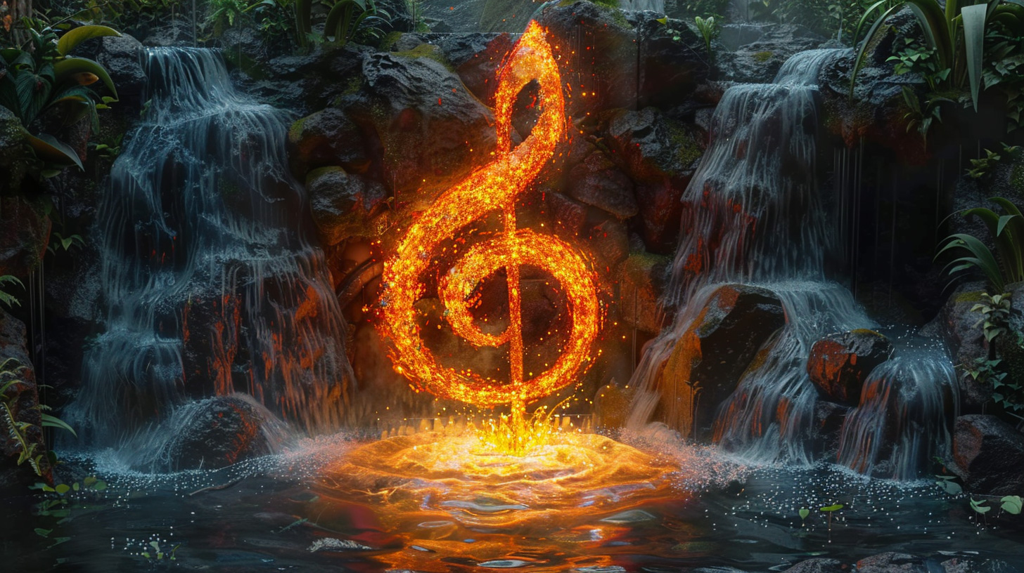 Music publishing materials and recording environment